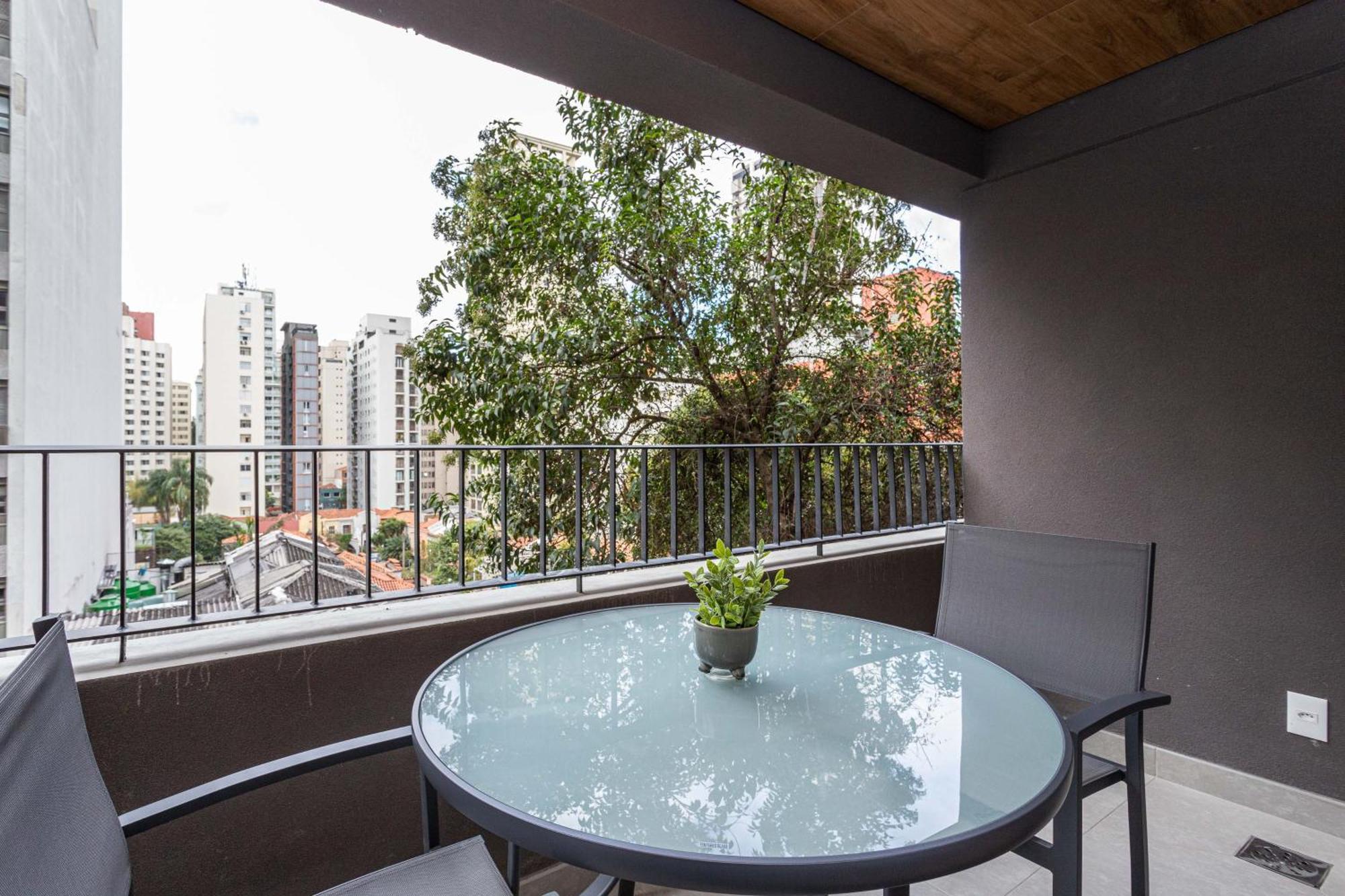 Апартаменти Charlie Pamplona Jardim Paulista Сан-Паулу Екстер'єр фото