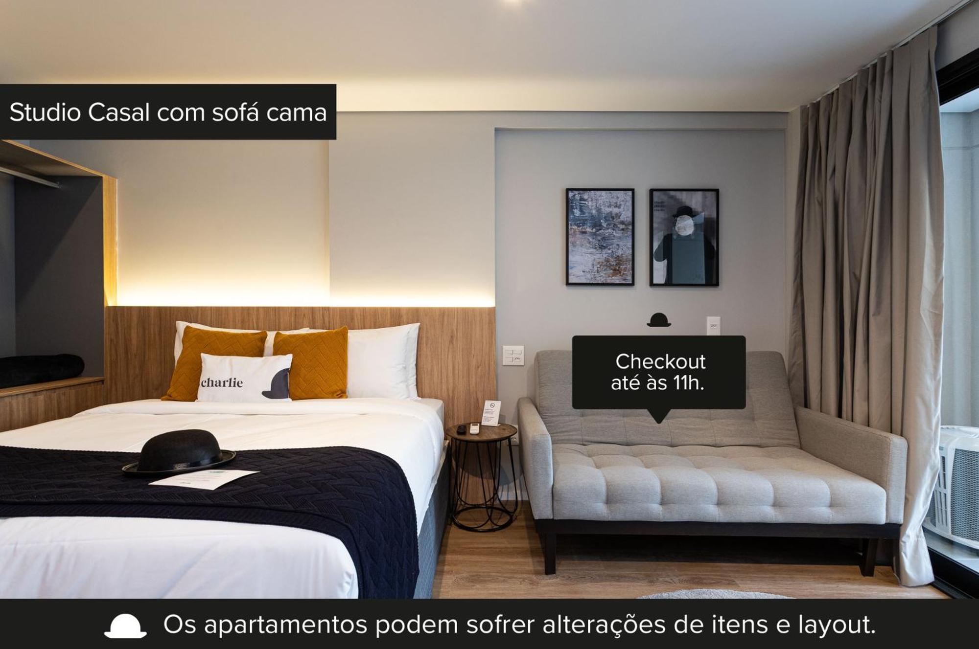 Апартаменти Charlie Pamplona Jardim Paulista Сан-Паулу Екстер'єр фото