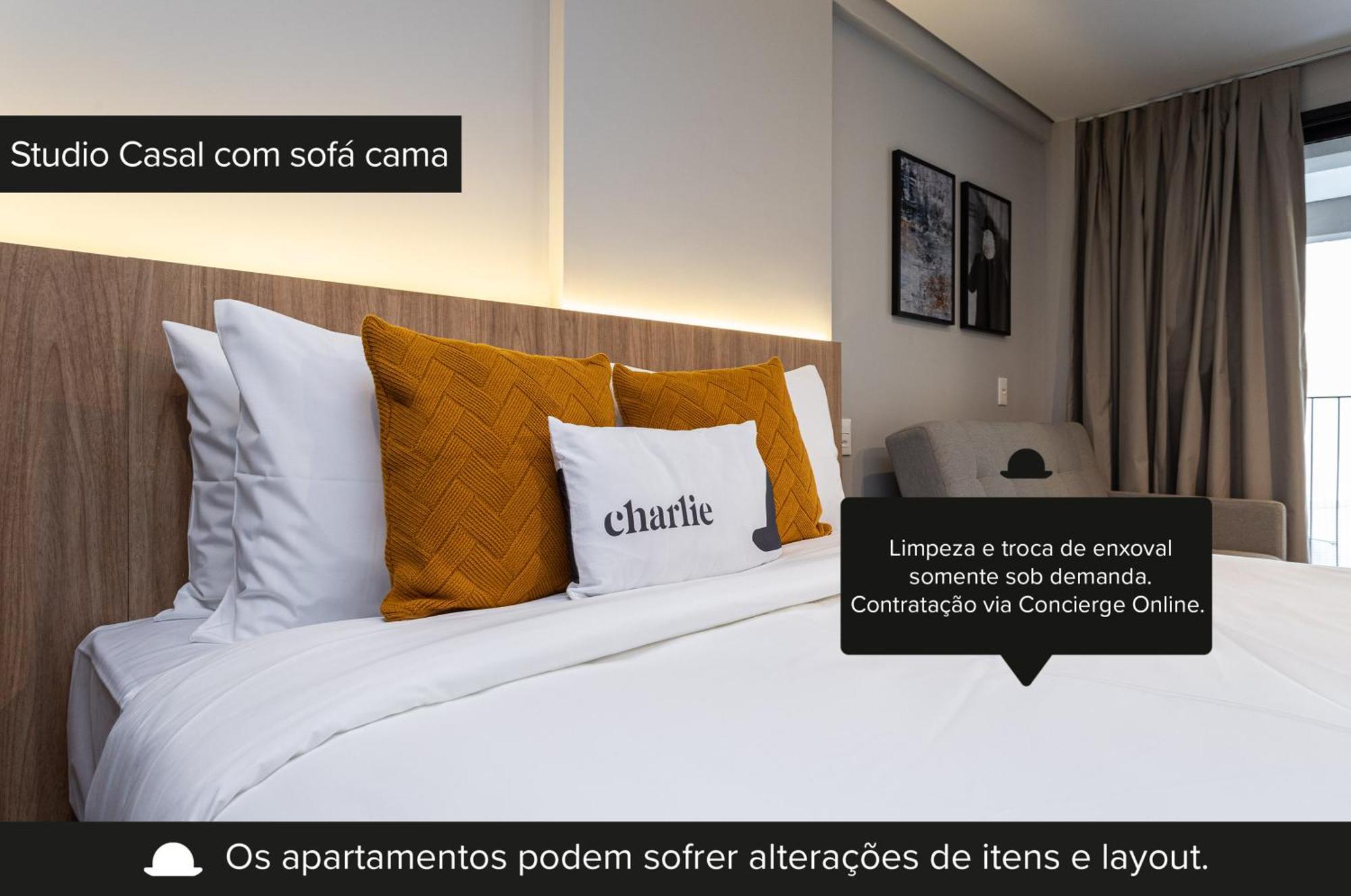 Апартаменти Charlie Pamplona Jardim Paulista Сан-Паулу Екстер'єр фото