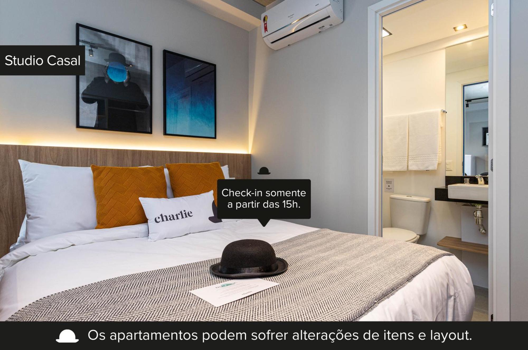 Апартаменти Charlie Pamplona Jardim Paulista Сан-Паулу Екстер'єр фото